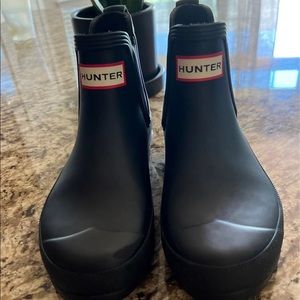 Hunter Chelsea Ankle Rain Boots